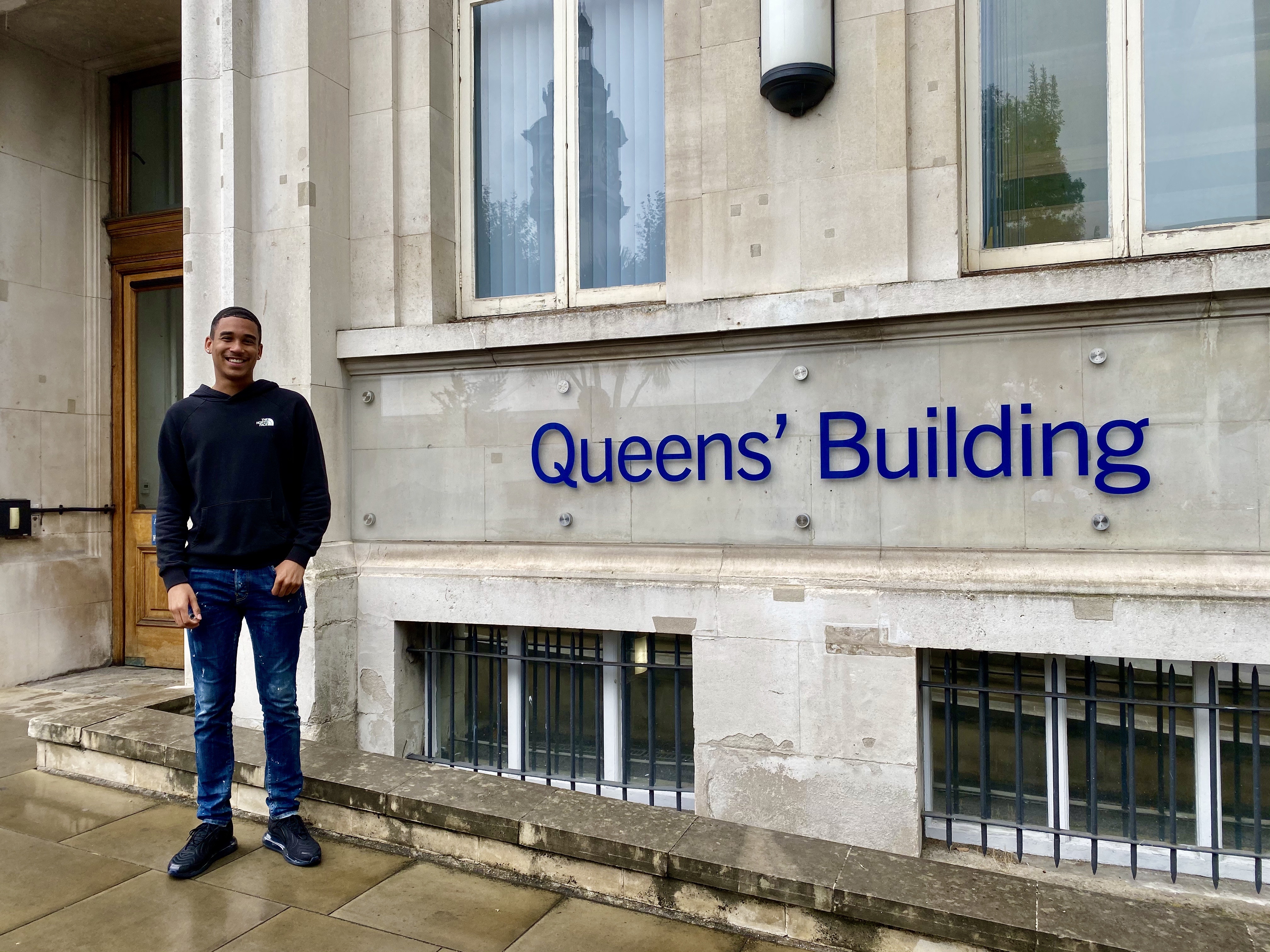 Joshua Arthur, Founder of Kings Collective, at Queen Mary University of London, 2019